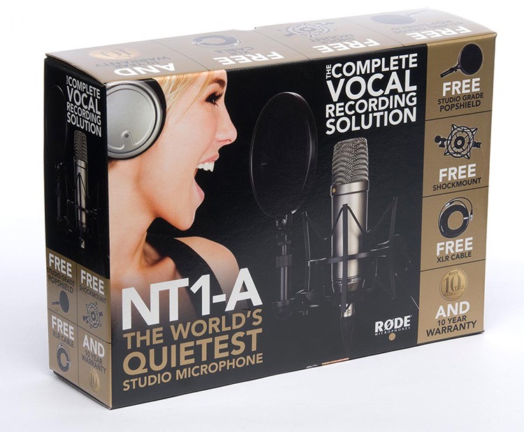 Le Kit Microphone NT1-A de Rode