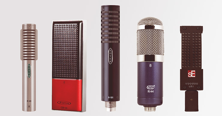 Quelques microphones à ruban célèbres