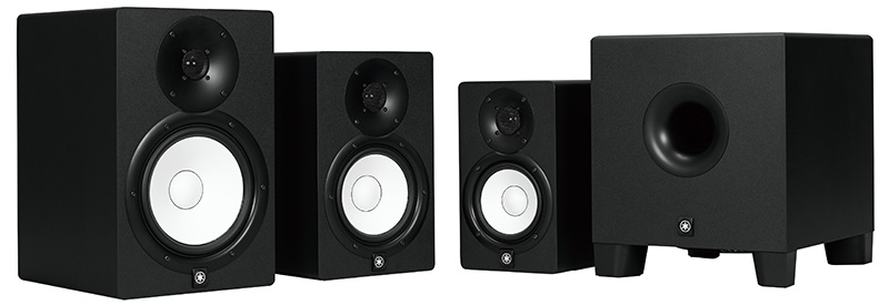 Différentes tailles d'enceintes