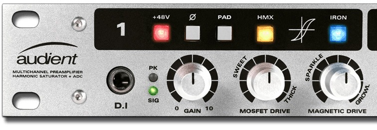 Réglage de gain de l'ASP800