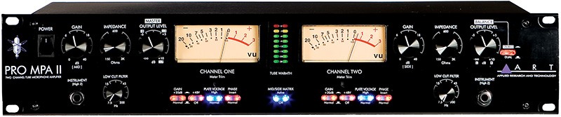 Le préampli micro Art Pro MPA II