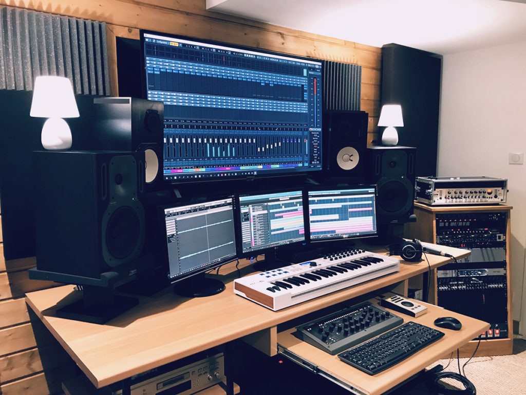 Exemple de matériel en home studio