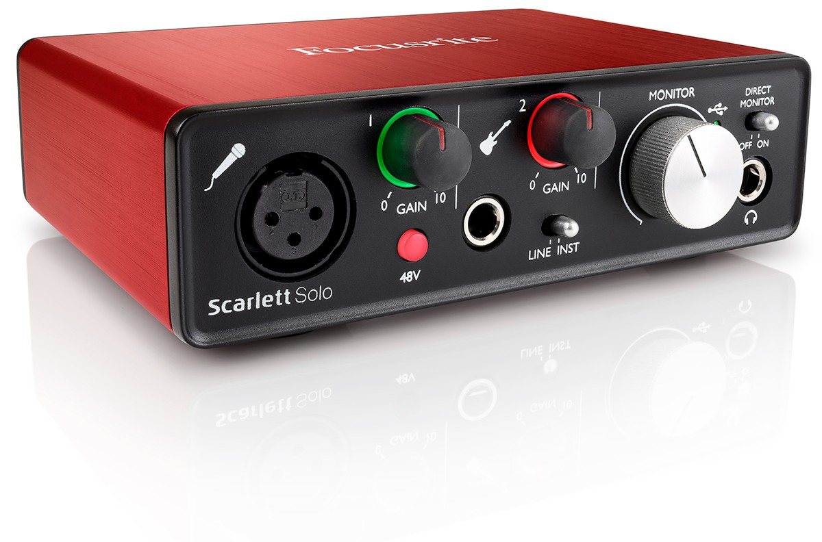 Interface Focusrite Solo