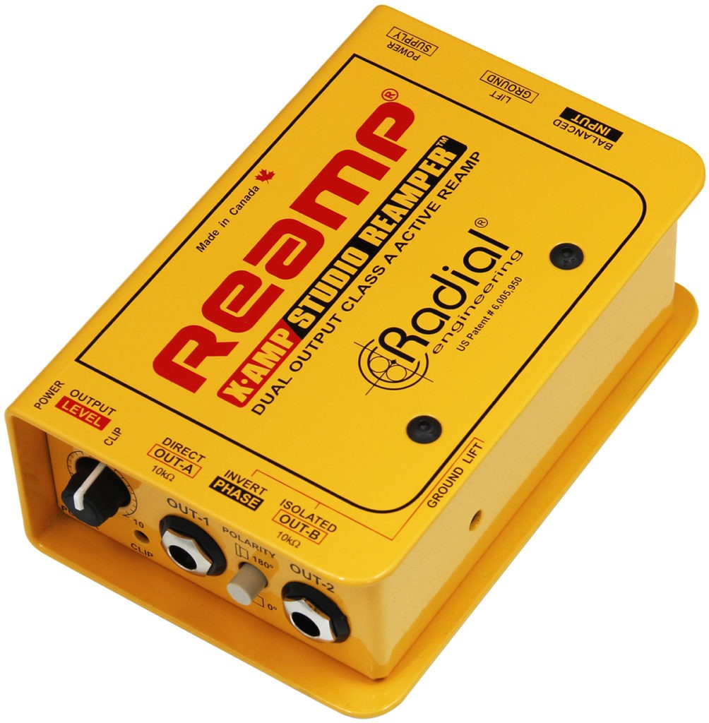 Le boîtier de reamping X-Amp de Radial