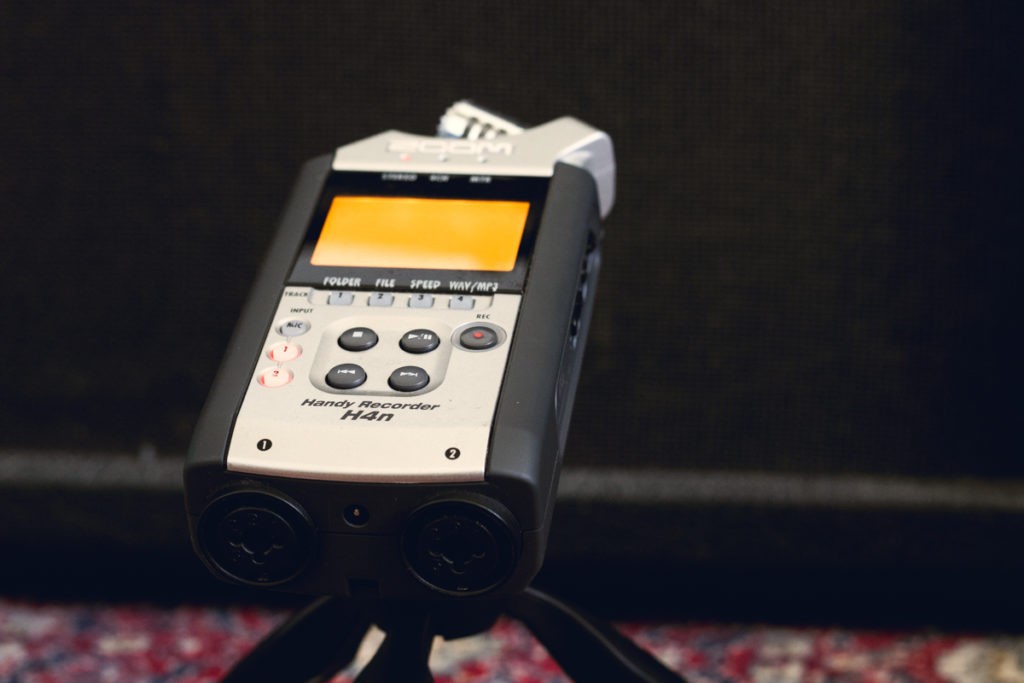 Enregistrement d'un ampli avec un Zoom H4N