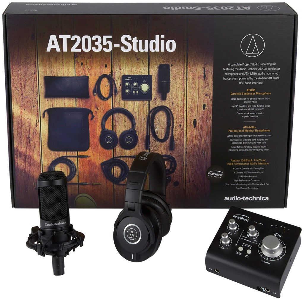 Le pack home studio Audio Technica AT2035