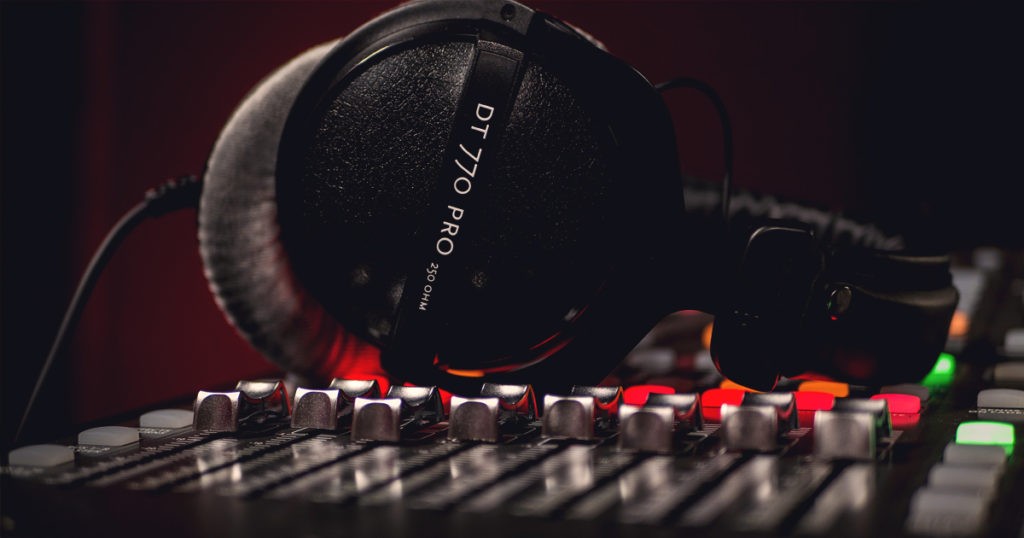 Un casque de studio professionnel