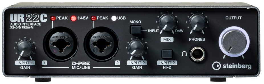 L'interface audio Steinberg UR22C