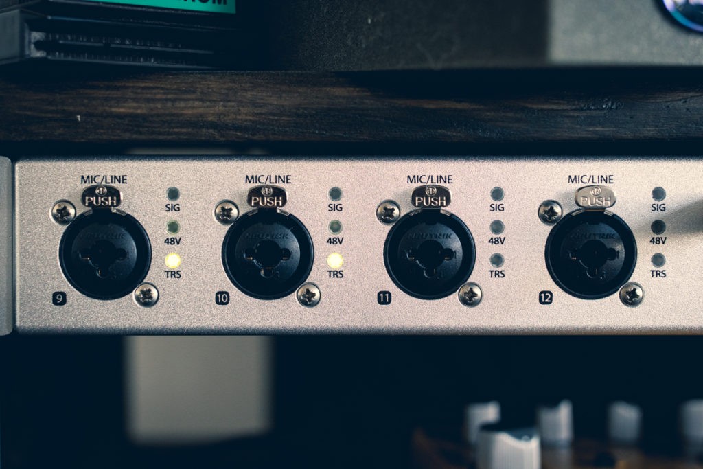 Les entrées analogiques sur une RME