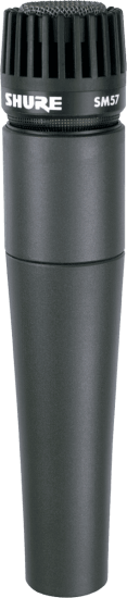 Le microphone pour caisse claire Shure SM57