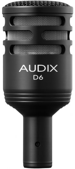 Le microphone pour grosse caisse Audix D6