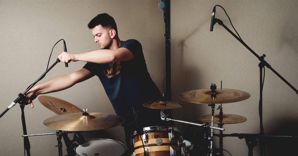 Positionnement de microphones pour la batterie