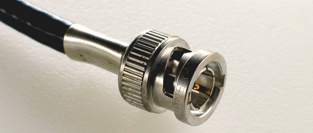 Un câble BNC