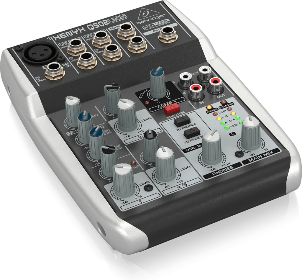 Table de mixage analogique Behringer Q502USB