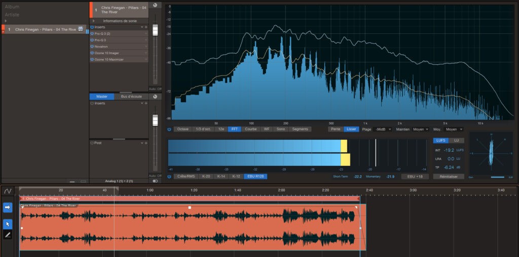 Mode projet dans Studio One 6